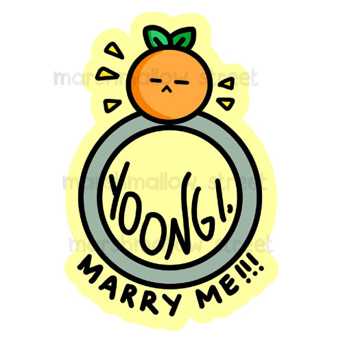 yoongi marry me