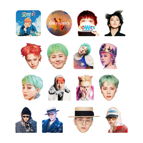 G-Dragon Faces